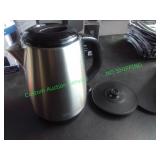 1.7 L stainless steel electric cordless kettle