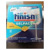 Finish dishwasher gel pacs 48.8 oz Finish dishwasher gel pacs 48.8 oz