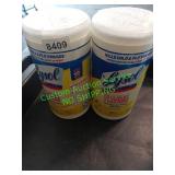 3 disinfectant wipes