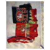 2 49er shirts, 1 long 1 short sleeve, size L & XL 2 49er shirts, 1 long 1 short sleeve, size L & XL