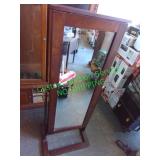5' standing mirror / jewelry armoire 5' standing mirror / jewelry armoire