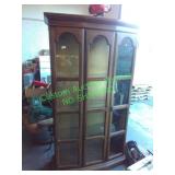 China display case 75" H 44" W