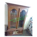 2 piece Oak Shotgun display case 74"×45"