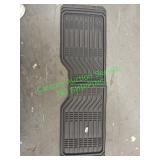 (1) rubber car mat