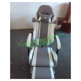 Grey & White gaming chair Grey & White gaming chair