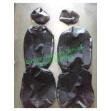 2 low back seat covers & 2 headrest covers 2 low back seat covers & 2 headrest covers