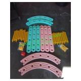 Toddler climbing ladder and triangle Toddler climbing ladder and triangle