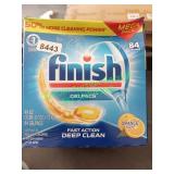 Finish dishwasher gel pacs**opened**