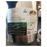 Mainstays 12 quart pot with lid Mainstays 12 quart pot with lid