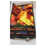 4 Nascar posters