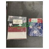 2 American Flags