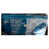 LARGE POOL & SPA RECHARGEABLE UNDERWATER VACUUM
