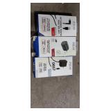 USB CABLE & 2 WALL CHARGERS