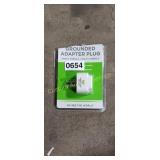 GROUNDED ADAPTER PLUG