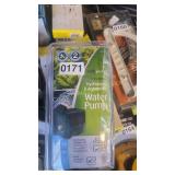 HYDROPONIC AND AQUAPONIC WATER PUMP