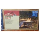 MASTER FORGE 18.5IN PORTABLE GAS FIRE PIT