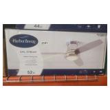 HARBOR BREEZE SAIL STREAM 52IN INDOOR CEILING FAN