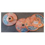 4 DIABLO 6' ANGLE GRINDER BLADES