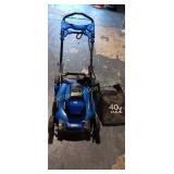 KOBALT 40V  LAWN MOWER NO BATTERY OR CHARGER