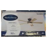 HARBOR BREEZE CRESTWELL 52IN INDOOR CEILING FAN