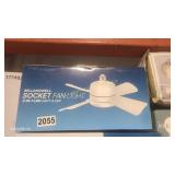 SOCKET FAN LIGHT