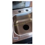 STAINLESS STEEL SINGLE BOWL SINK