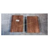 2 LITTLE WOOD TABLES