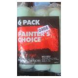 6 PK OF PAINT ROLLERS