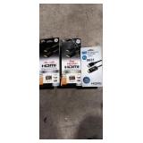 3 HDMI CABLES