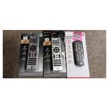 3 UNIVERSAL REMOTES