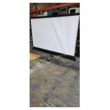 80' PROJECTION SCREEN WITH TRIPOD