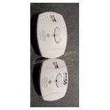 2 CARBON MONOXIDE ALARMS