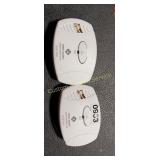 2 CARBON MONOXIDE ALARMS