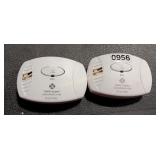 2 CARBON MONOXIDE ALARMS