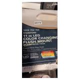 11' LED COLOR CHANGING FLUSH MOUNT