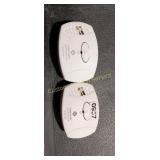 2 CARBON MONOXIDE ALARMS