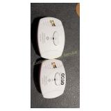 2 CARBON MONOXIDE ALARMS