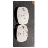 2 CARBON MONOXIDE ALARMS