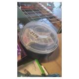 9 PLASTIC BOWLS