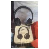 2 SETS OF HEADPHONES