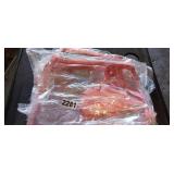 6 COSMETIC BAGS