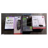 USB CABLE KIT,UNIVERSAL REMOTE & 2 ANTENNAS