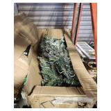5' FLOCKED PINE CHRISTMAS TREE