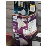 2 PHILIPS 120W BULBS 1 65 W BULB