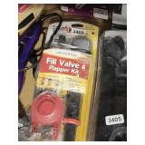 FILL VALVE AND FLAPPER KIT