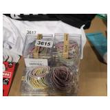 7 PKS OF HANDMADE RUBBER BANDS