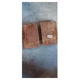 2 WOODEN STANDS