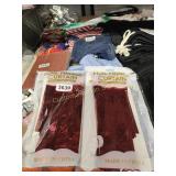 2 FOIL FRINGE CURTAINS