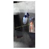 SPRAY BOTTLE & 2 PAINT MIXTURE CANS