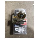 DEADBOLT LOCK WITH KEY
